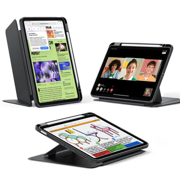 iPad Air 11" (2025) Flip Magnetic Case with Pencil Holder - Black - ESR