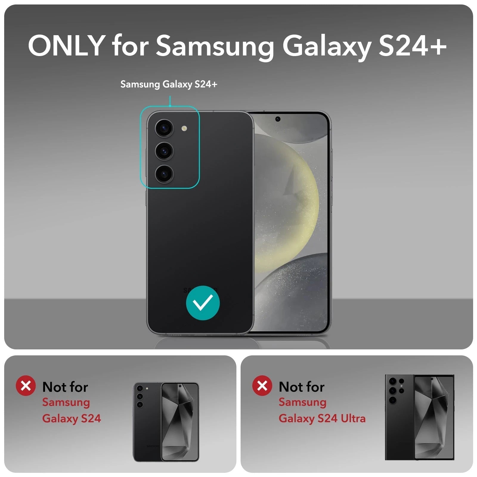 Galaxy S24 Plus Boost Kickstand Case - Black ESR ESR