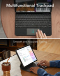iPad Air 13“ (2025) Magnetische Rebound Tastatur Hülle 360 Schutz Paper Feel Bündel - DE Layout -Schwarz ESR ESR