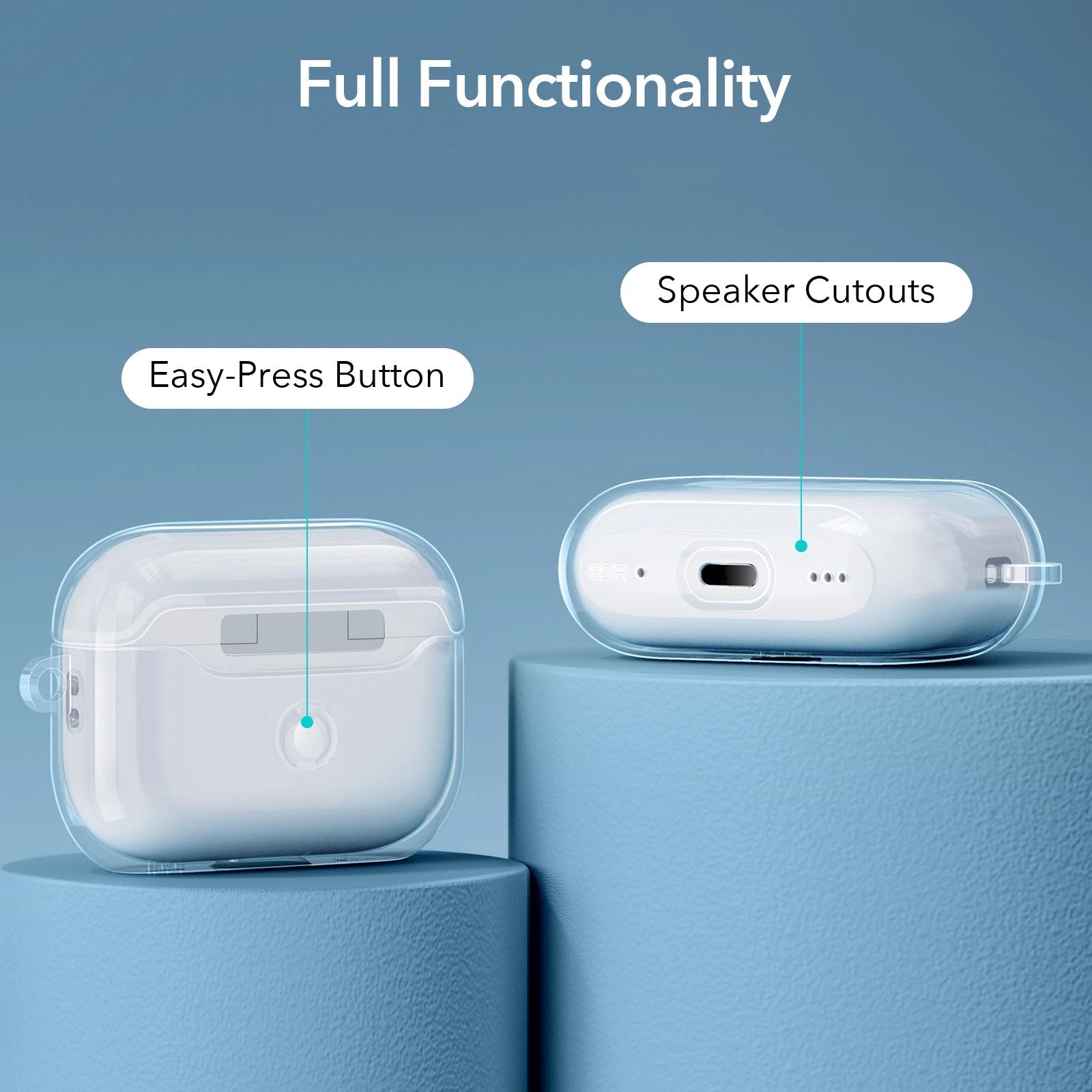 airpods pro air ripple carrying case kf 4