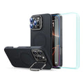 iPhone 16 Pro Silicone MagSafe Case with Screen Protector black