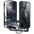 iPhone 16 Pro Armor Tough Magnetic Case (Camera Control, Stash Stand) - Clear Black（复制） ESR ESR