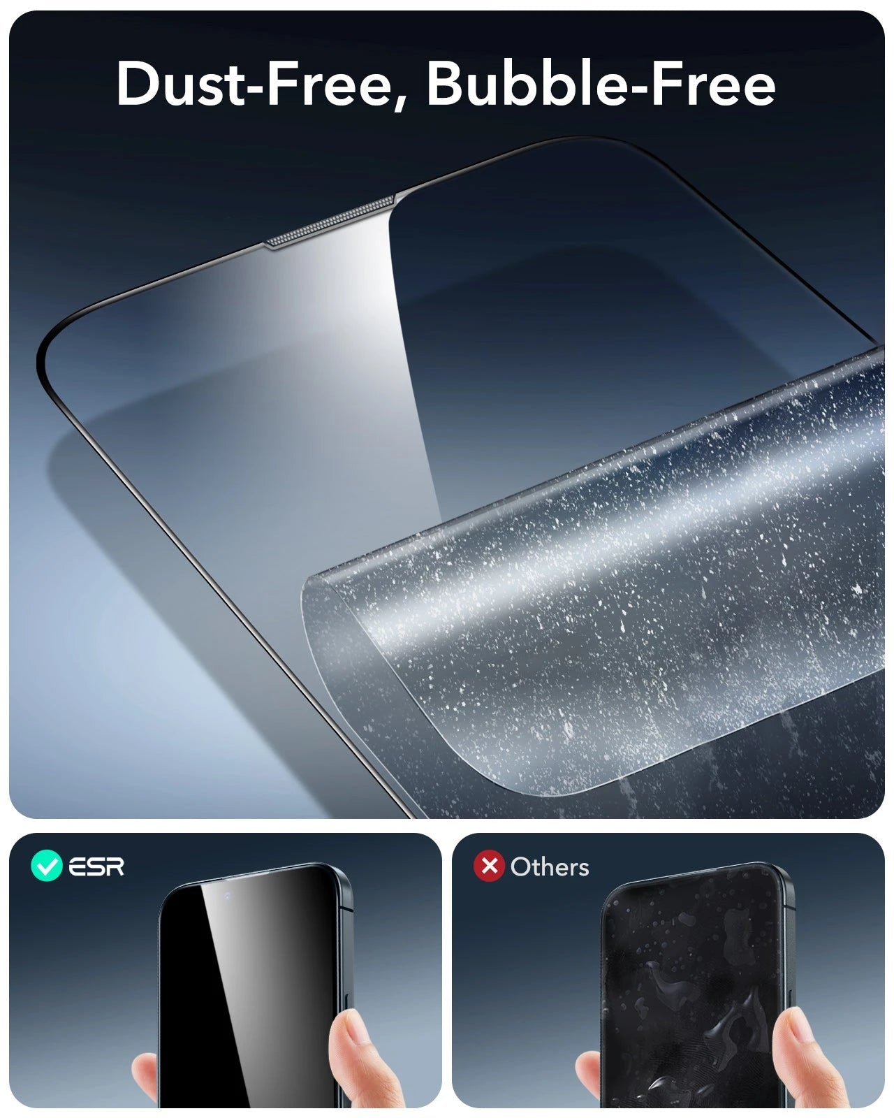 iPhone 14 Plus/13 Pro Max UltraFit Armorite Screen Protector - 3 Pack ESR ESR
