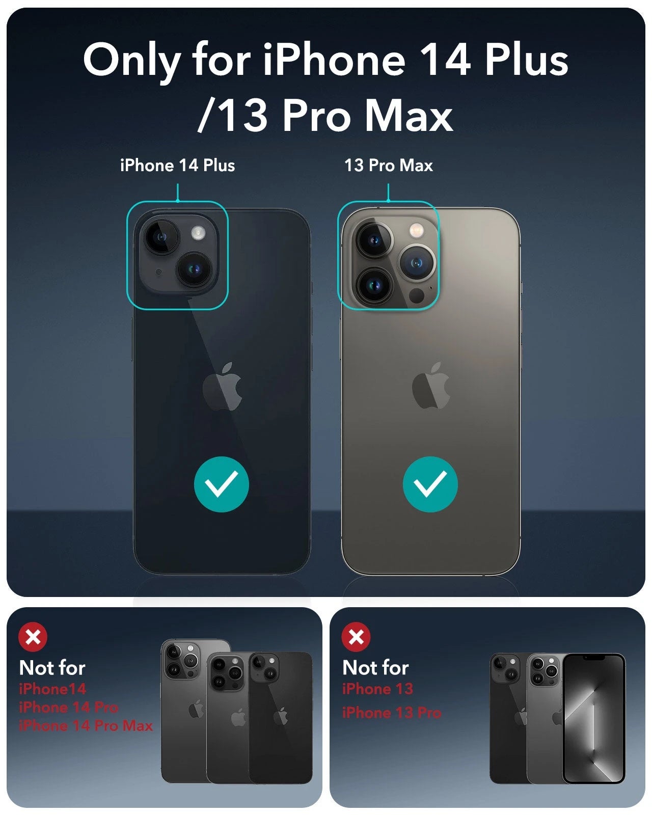 iPhone 14 Plus/13 Pro Max UltraFit Armorite Screen Protector - 3 Pack ESR ESR