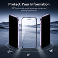 iPhone 14 Pro Tempered-Glass Privacy Screen Protector - 3 Pack ESR ESR