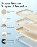 iPhone 14 Cloud Soft Case (HaloLock) - Light Tan ESR ESR