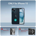 iPhone 15 Air Armor Clear Case - Clear Black ESR ESR