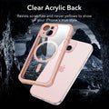 iPhone 15 Armor Tough Case (HaloLock) - Clear Pink ESR