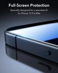 iPhone 15 Pro Max UltraFit Armorite Privacy Screen Protector - 3 Pack ESR ESR
