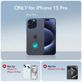 iPhone 15 Pro Cloud Soft Case (HaloLock) - Light Blue ESR ESR