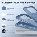 iPhone 15 Pro Cloud Soft Case (HaloLock) - Light Blue ESR ESR