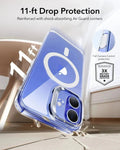 iPhone 16 Plus HaloLock Classic Hybrid Case Protection Bundle (Camera Control, Stash Stand) - Clear ESR ESR
