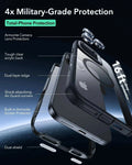 iPhone 16 Pro Armor Tough Magnetic Case (Camera Control, Stash Stand) - Clear Black ESR ESR