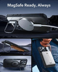 iPhone 16 Pro Armor Tough Magnetic Case (Camera Control, Stash Stand) - Clear Black ESR ESR