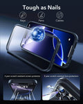 iPhone 16 Pro Armor Tough Magnetic Case (Camera Control, Stash Stand) - Clear Black ESR ESR