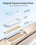 iPhone 16 Pro Max HaloLock Classic Hybrid Case Protection Bundle (Camera Control, Stash Stand) - Clear ESR ESR