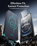 iPhone 16e HaloLock Classic Hybrid Case Protection Bundle - Frosted Black ESR ESR