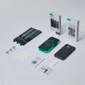 iPhone 16e HaloLock Cyber Tough Case Protection Bundle - Black - ESR 