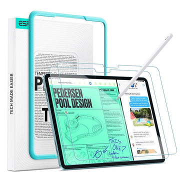 iPad 11" (A16, 2025) Paper-Feel Tempered Glass Screen Protector - 2 Pack ESR ESR