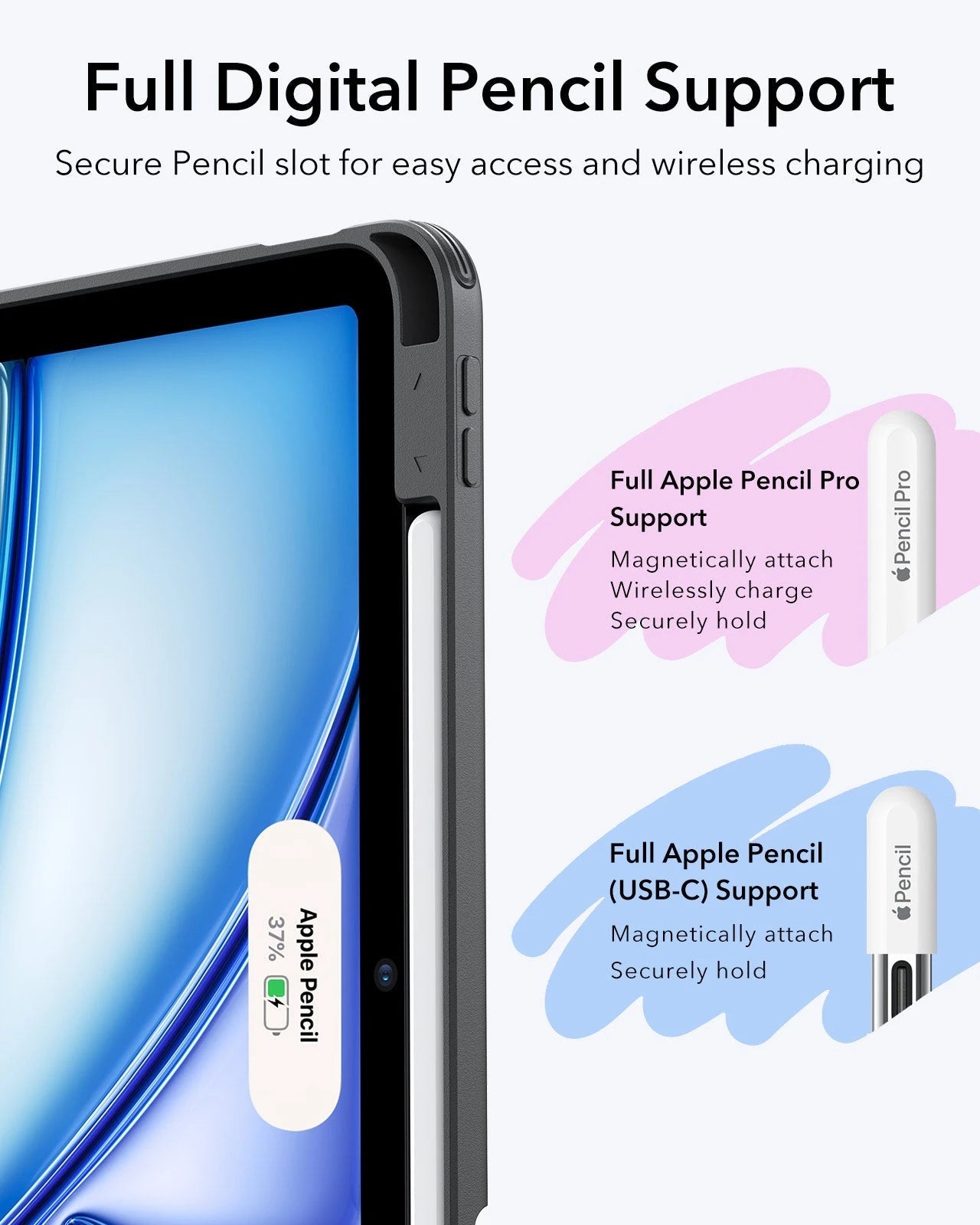 iPad Air 11" (2025) Flip Transformation Bundle - Black ESR ESR